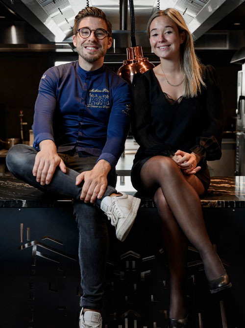 Mathieu Pérou et Anne Charlotte Pérou